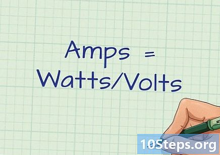 Làm thế nào để chuyển đổi watts sang amps