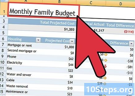 Cum să vă creați bugetul personal cu Excel