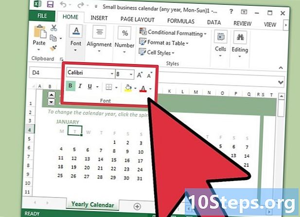 Cum se creează un calendar pe Microsoft Excel