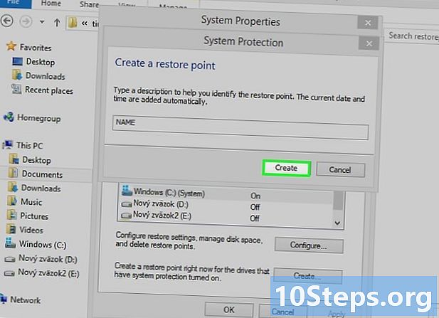 Kako stvoriti točku vraćanja u sustavu Windows 8