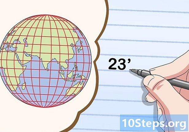 अक्षांश और देशांतर कैसे लिखें