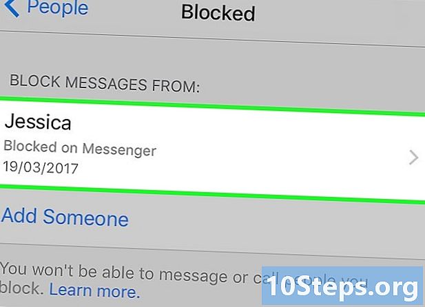 Kā atbloķēt kādu personu pakalpojumā Facebook Messenger