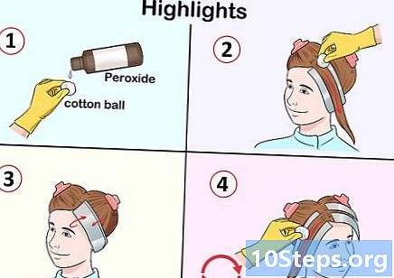 과산화수소로 머리카락을 변색시키는 방법