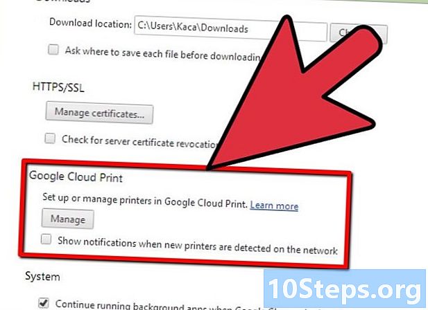 كيفية فصل طابعة عن Google Cloud Print من Chrome