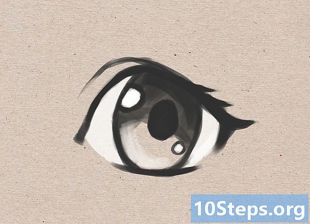 Como desenhar olhos de mangá facilmente