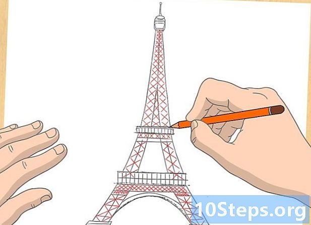 Kuinka piirtää Eiffel-torni - Miten