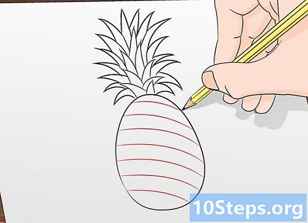 Cum să desenezi o ananas