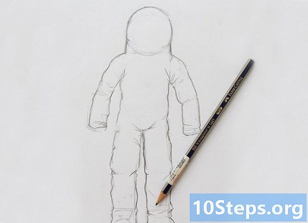 Kuinka piirtää astronautti - Miten