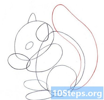 Cum să desenezi o veveriță