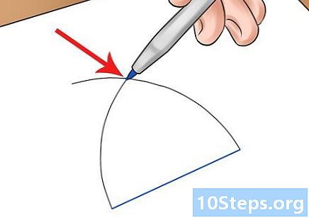 كيفية رسم مثلث متساوي الاضلاع