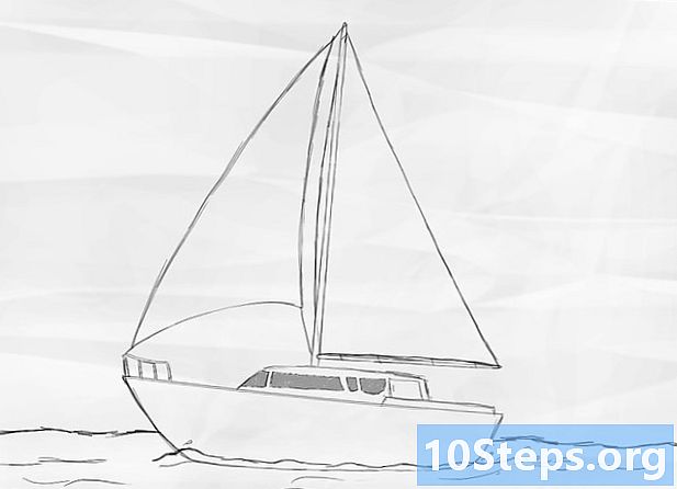 Làm thế nào để vẽ một chiếc thuyền buồm
