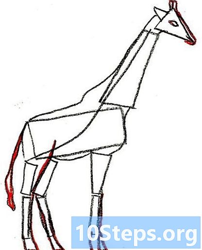 Како нацртати жирафу