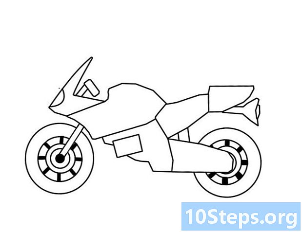Како нацртати мотоцикл