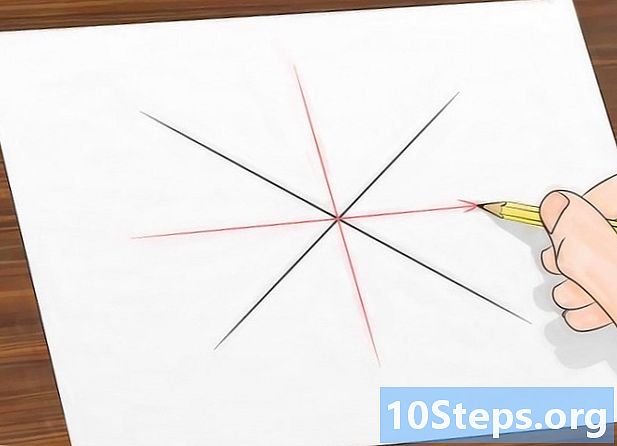 Como desenhar uma teia de aranha