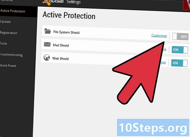 Jak wyłączyć ochronę antywirusową Avast 2014 Freeware na komputerze z systemem Windows