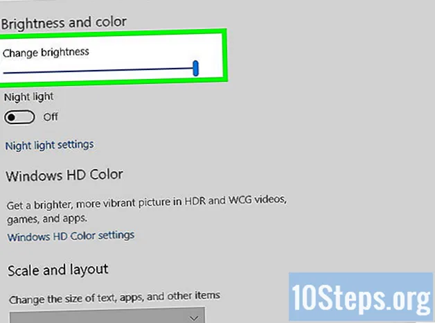 Ekraani heleduse reguleerimine Windows 10-s