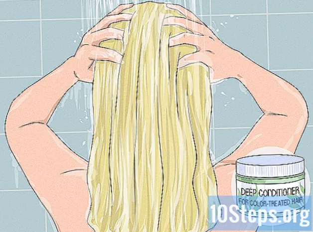بالوں والے سنہرے بالوں والی بلیچ کیسے کریں