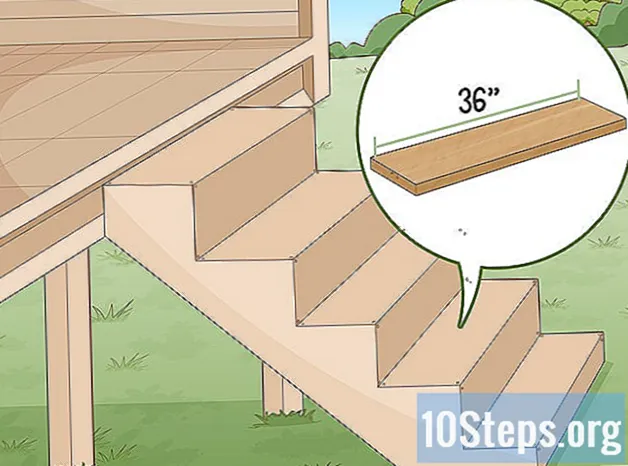Làm thế nào để xây dựng cầu thang boong