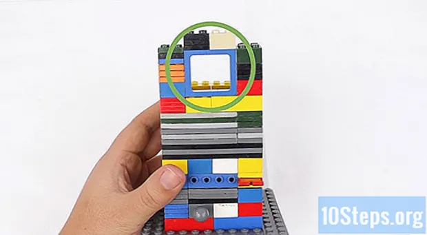 Como construir uma torre de LEGO
