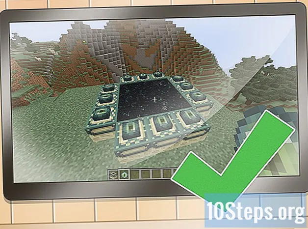 Minecraft में एक End Portal कैसे बनायें
