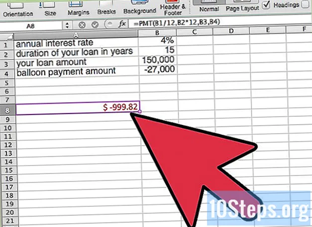 Hvordan beregne en ballongbetaling i Excel - Kunnskaper