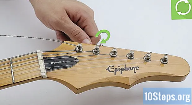 Como mudar as cordas de uma guitarra elétrica