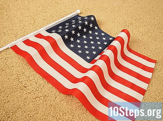 امریکی پرچم کو کس طرح ڈسپلے کریں