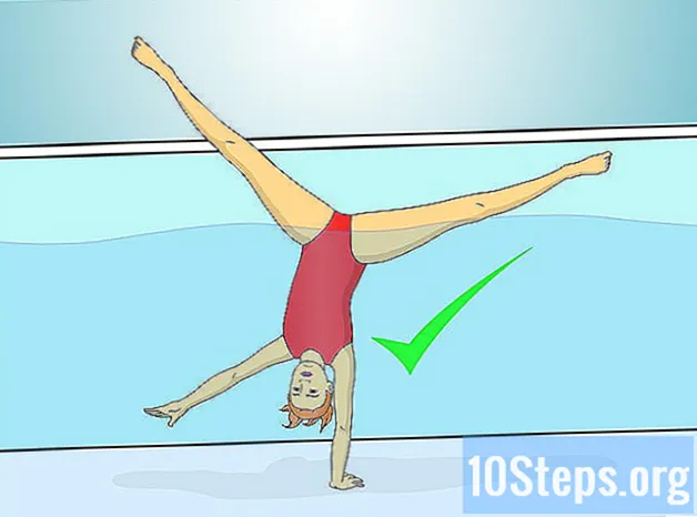Com fer un handstand a la piscina