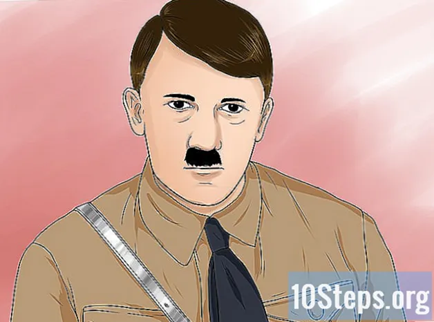 Bagaimana Menggambar Adolf Hitler