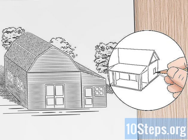 Jak narysować stodołę za pomocą perspektywy odręcznej