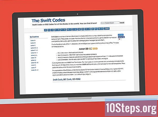 Como Encontrar o Código Swift para um Banco