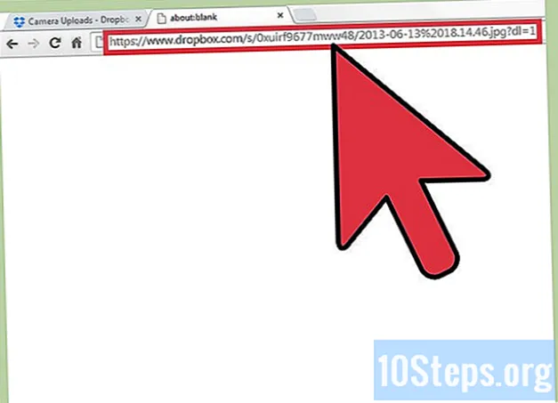 Hvordan tvinge en fil til å laste ned fra Internett på Dropbox