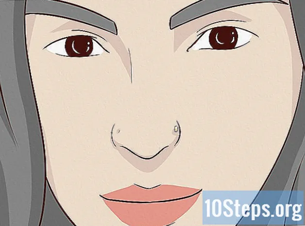 Hvordan få en nesepiercing å lukke