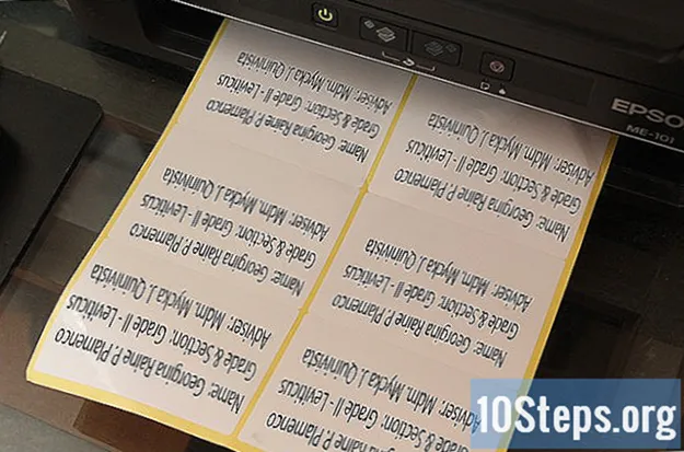 Cum se încarcă etichetele într-o imprimantă cu jet de cerneală