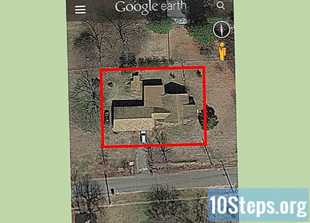 كيف تنظر إلى منزل على Google Earth