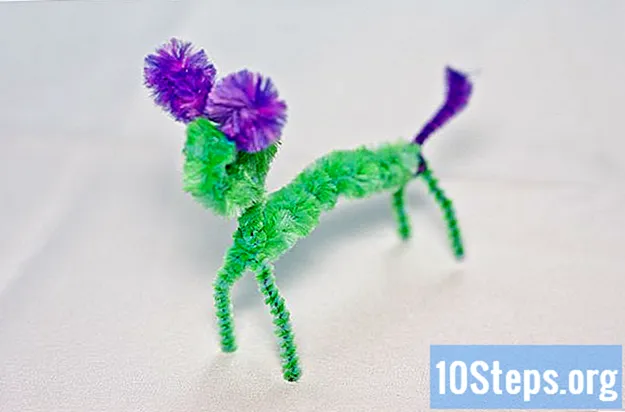 How to make Four Legged Pipe Cleaner สัตว์