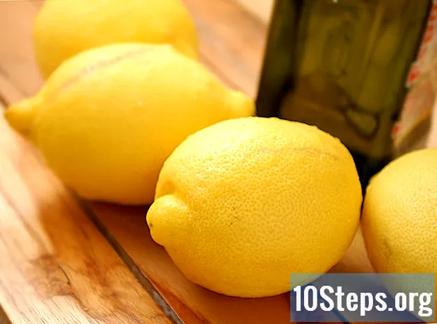 Como fazer azeite de limão