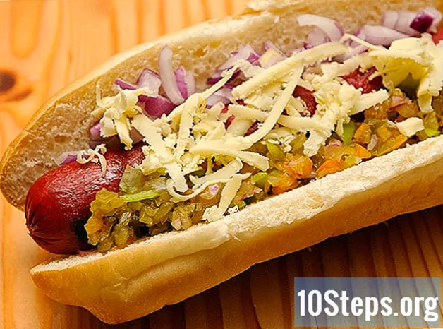 Hoe pittige hotdogs te maken