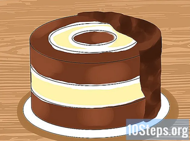 Wie man einen karierten Kuchen macht