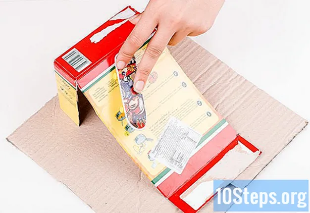 Kā padarīt kartona rampu no kartona graudaugu kastes