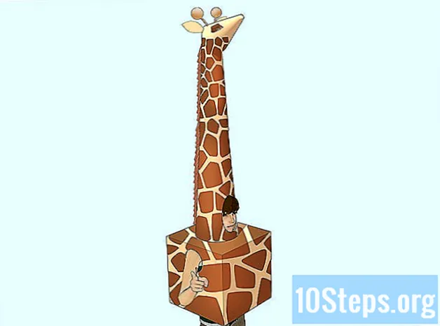 Как сделать костюм жирафа