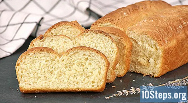 Kuinka tehdä leipä valkoista leipää
