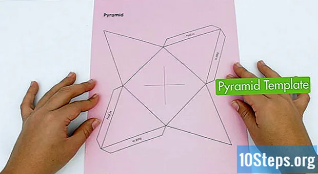 Hur man gör en papperspyramid