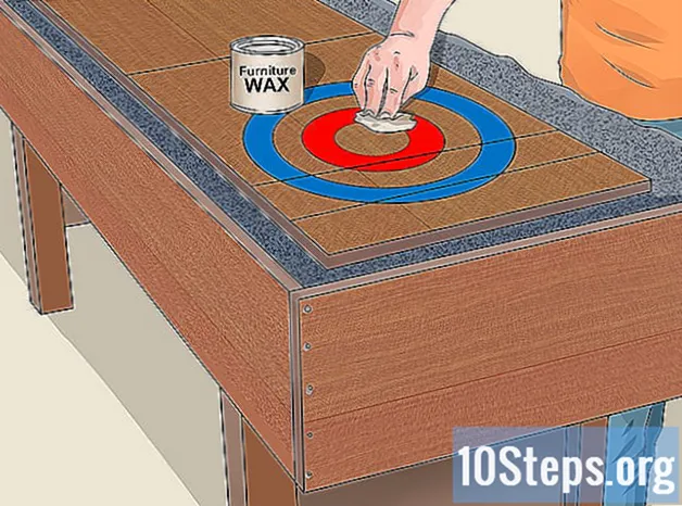 Hur man gör ett Shuffleboard-bord
