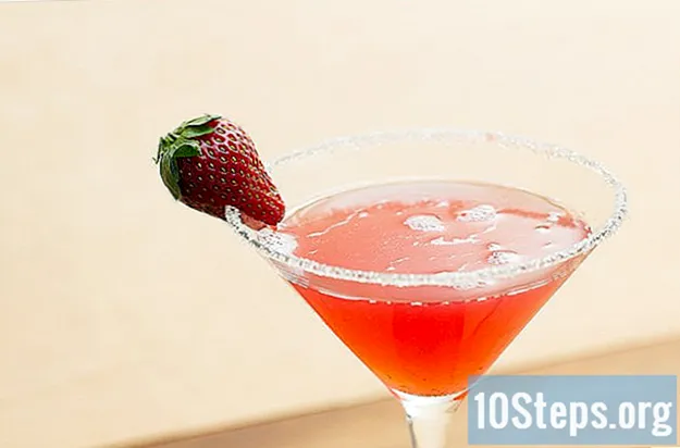 Kuidas valmistada maasika Martini