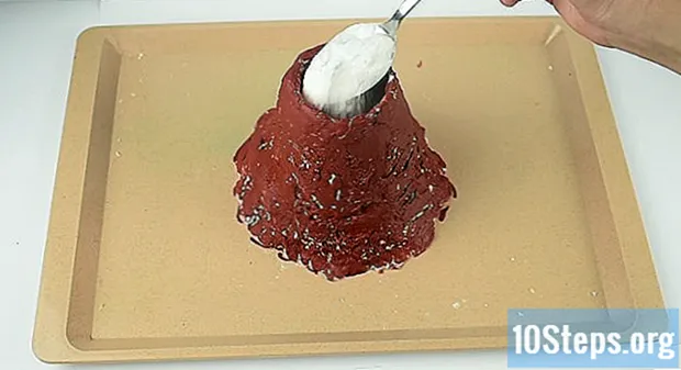 Hvordan lage en vulkan