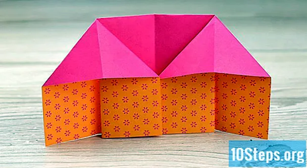 Kā izveidot origami māju