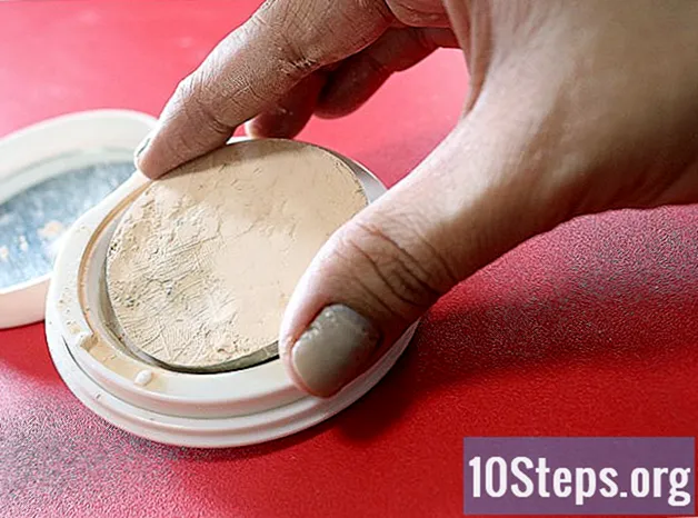 Cómo restaurar el polvo compacto roto