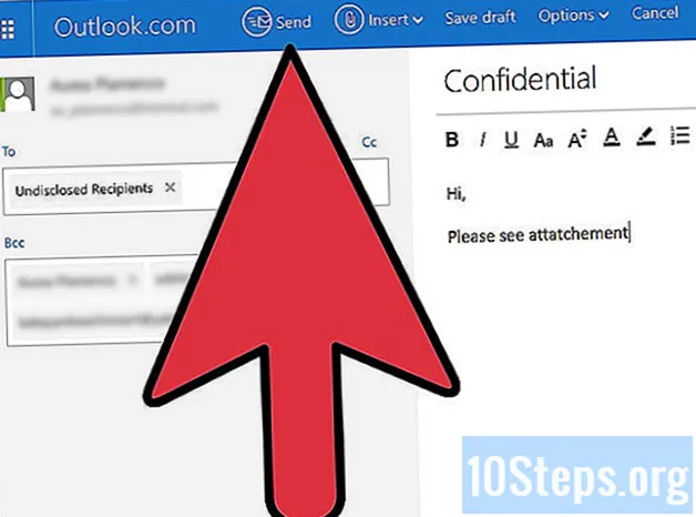 Kā nosūtīt neatklātu saņēmēju e-pastu