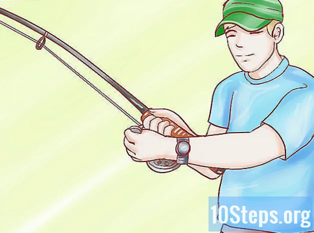 Како поставити штап за риболов муха и мехурића